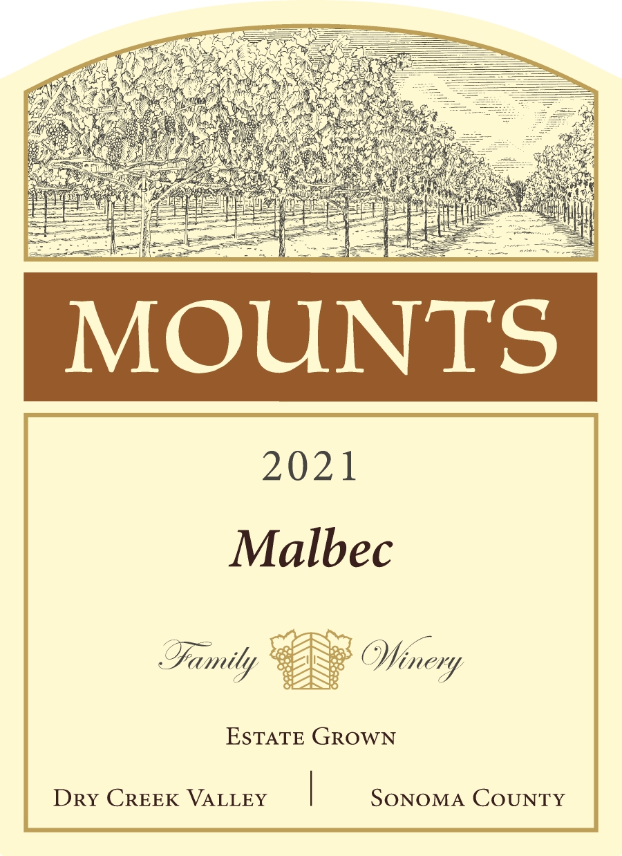 Product Image for 2021 Mounts Malbec Estate Grown